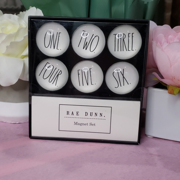Rae Dunn Magnet Set NWT